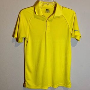 ❇️3/$30❇️ Slazenger Yellow Hydro-Dri UPF 30 Golf Polo